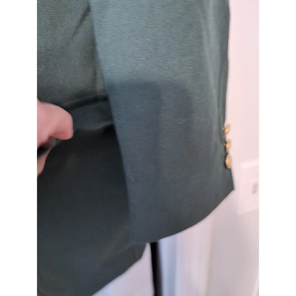 Vintage Kings Ridge Green Blazer‎ Gold Buttons Size 44 Regular